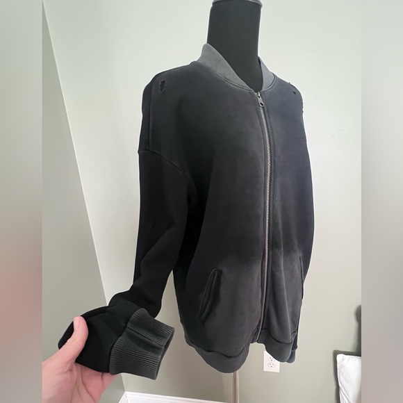 Tyler Jacobs Zip-Up Sweatshirt Jacket size M - Picture 3 of 10